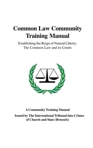 Common Law Community Training Manual von Rev Kevin Annett - Bild 1 von 1