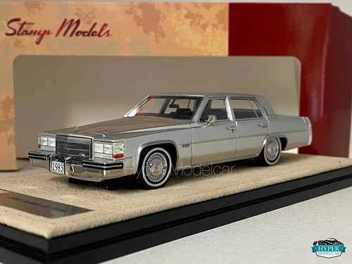 STAMP-MODELS 1/43 CADILLAC SEDAN DE VILLE 1983 SILVER MET STM83502