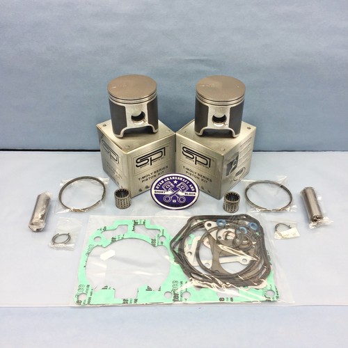 72mm STD SPI Dual Ring Pistons Gaskets 2005-2008 Ski-Doo 600 HO SDI MXZ GSX - Foto 8 di 8