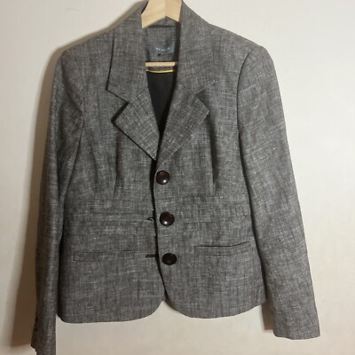 Linen Blazer Blazer Matalan Beige Blazer Matalan Women's Suit