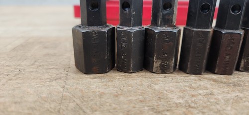 MAC Tools USA Vintage Metric Hex Impact Insert Driver Set 9 pc W/Tray - Picture 8 of 14