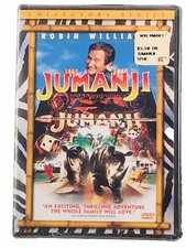 Jumanji DVD 2000 WS PG Adventure Fantasy Robin Williams Kirsten Dunst NEW