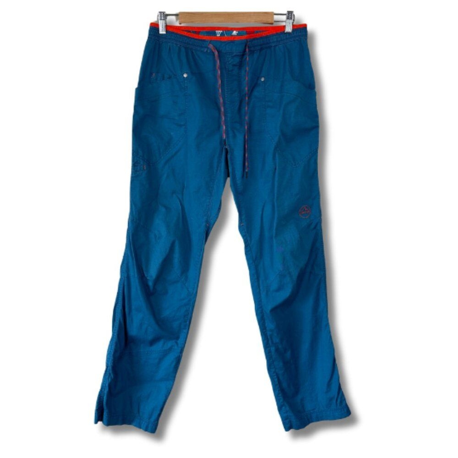 Pantalones de escalada para hombre La Sportiva 'Bolt Pant M' azul naranja grandes