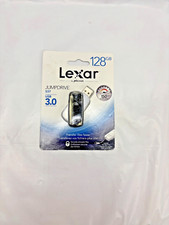 Lexar 128GB USB Flash JumpDrive S37, USB 3.0- NEW/SEALED