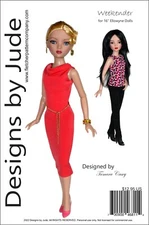 Weekender, A Doll Clothes Sewing Pattern for 16" Ellowyne Wilde Dolls Tonner