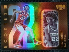 2021 Panini Chronicles Gala Draft Picks Orange Kai Jones Prizm