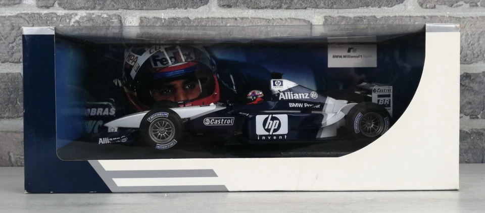 WILLIAMS FW-24 - JUAN PABLO MONTOYA - HOT WHEELS - F1 TEAM - 1:18 - MODELLINO - Immagine 3 di 4