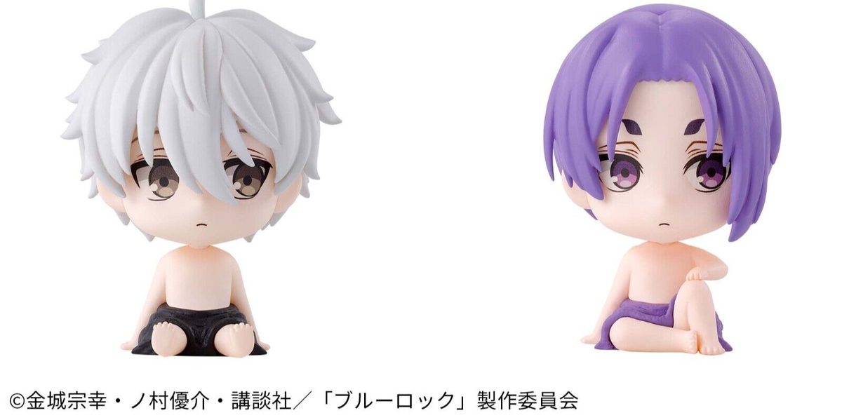 BANPRESTO Blue Lock Seishiro Nagi & Reo Relax in the sauna Figure