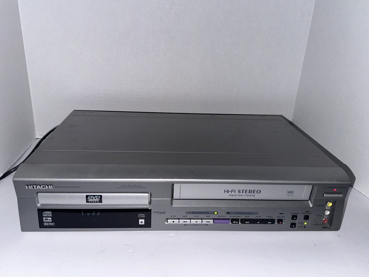 Hitachi DVD VCR Combo CD/MP3/VHS Playback Hi-Fi Stereo Hitachi DVD VCR Combo CD/MP3/VHS Playback Hi-Fi Stereo
