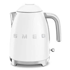 SMEG 50's Retro Style 7 Cup Electric Water Kettle - White (KLF03WHUS)