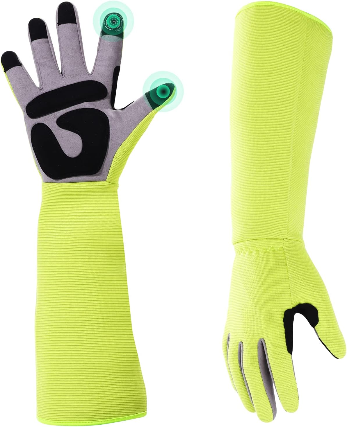 Gardening Gloves, Thorn Protective, Forearm Protection, Yard Work, Pruning, Outd