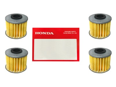 #ad #ad 4 Pack OEM Honda Oil Filter 15412 MGS D21 Fits Talon Pioneer CRF 1000 $44.99