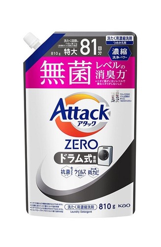 KAO Detergent ATTACK Zero una mano y juego de recarga - Imagen 4 de 4