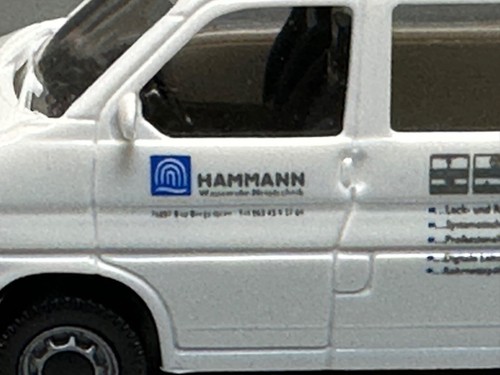 Volkswagen VW T4 Hammann Fenster Kasten Bus Van Transporter AMW AWM H0 1:87 - Picture 5 of 17
