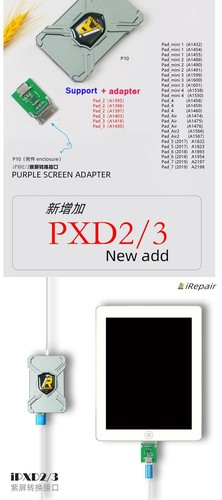 iRepair Box Adaptador de Pantalla Púrpura para iPad 2/3 para Magic Diag Tool iBox Tool - Imagen 9 de 9