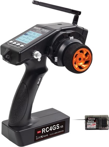 Radiolink RC4GS 2.4G 5CH RC Car Transmitter Electric Car Propo Set