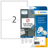 Herma AblöSbare Etiketten A4, 199,6 X 143,5 Mm, Weiß