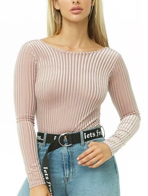 forever 21 velvet bodysuit