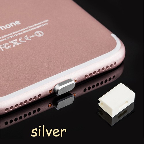 Alliage Micro Poussière Plug Chargeur Dock Plug Bouchon Couvercle Téléphone Portable Accessoire ☋ - Photo 5 sur 20