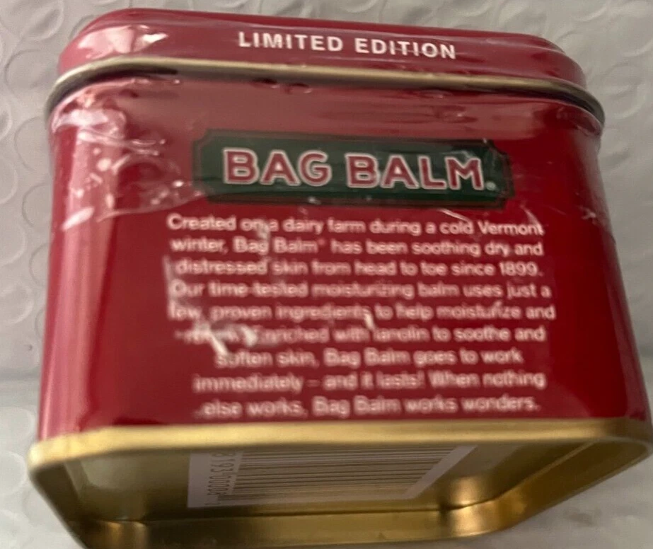 BAG BALM SKIN MOISTURIZER ORIGINAL LIMITED EDITION HANDS,FEET,LIPS,ELBOWS,HEELS. - Image 3 of 3