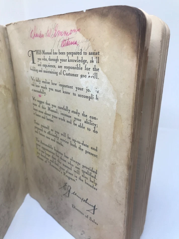 Original Reference manual 1941-1942 Pontiac - Good Used Shop Copy sku#03/20/01 - Image 3 of 4