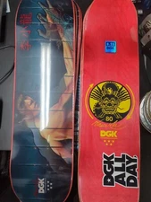  DGK Bruce Lee Mirrors Lenticular  Skateboard Deck 80th Anniversary 8.25
