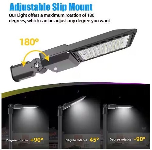 Outdoor 800-Watt Equivalent Integrated LED 200-Watt Slip Fitter Light (WH1) - Picture 3 of 8