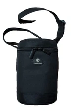 PEARSTONE Padded  Camera Lens Case Bag Adjustable strap   7" Black OLC60B CB0112