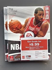 NBA Live 07 Official Strategy Guide NEW Poster Included!