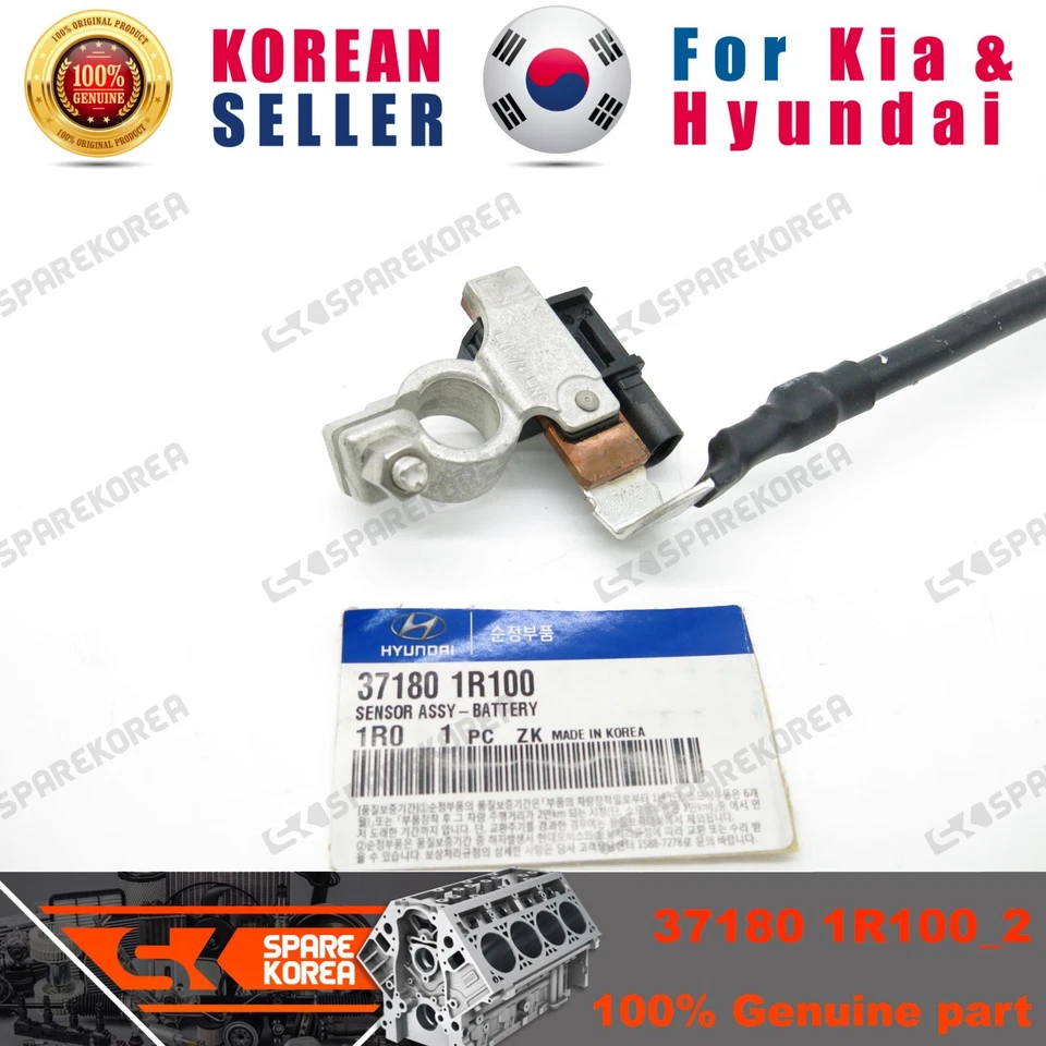 GENUINO/OEM 371801R100 CONJUNTO DE SENSORES-BATERÍA para Hyundai Nuevo Accent Foto 3 de 3