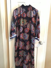Indian Pakistani Women Linen Printed Kameez and Cotton Trouser