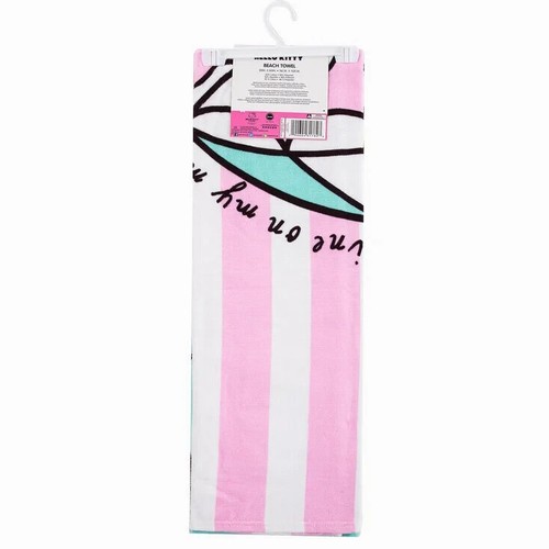 Hello Kitty Bath Towel Large Beach Towel Pool Sanrio Gift Pineapple 30W x 60L in - Picture 2 of 3