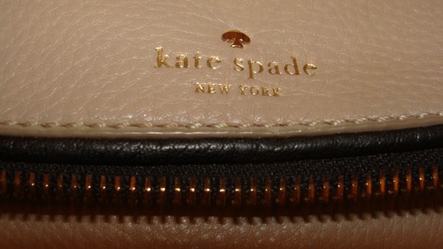 KATE SPADE MATCHING PURSE & WALLET ~ Black & Beige ~ Excellent Condition~10”x9”~ - Picture 13 of 15