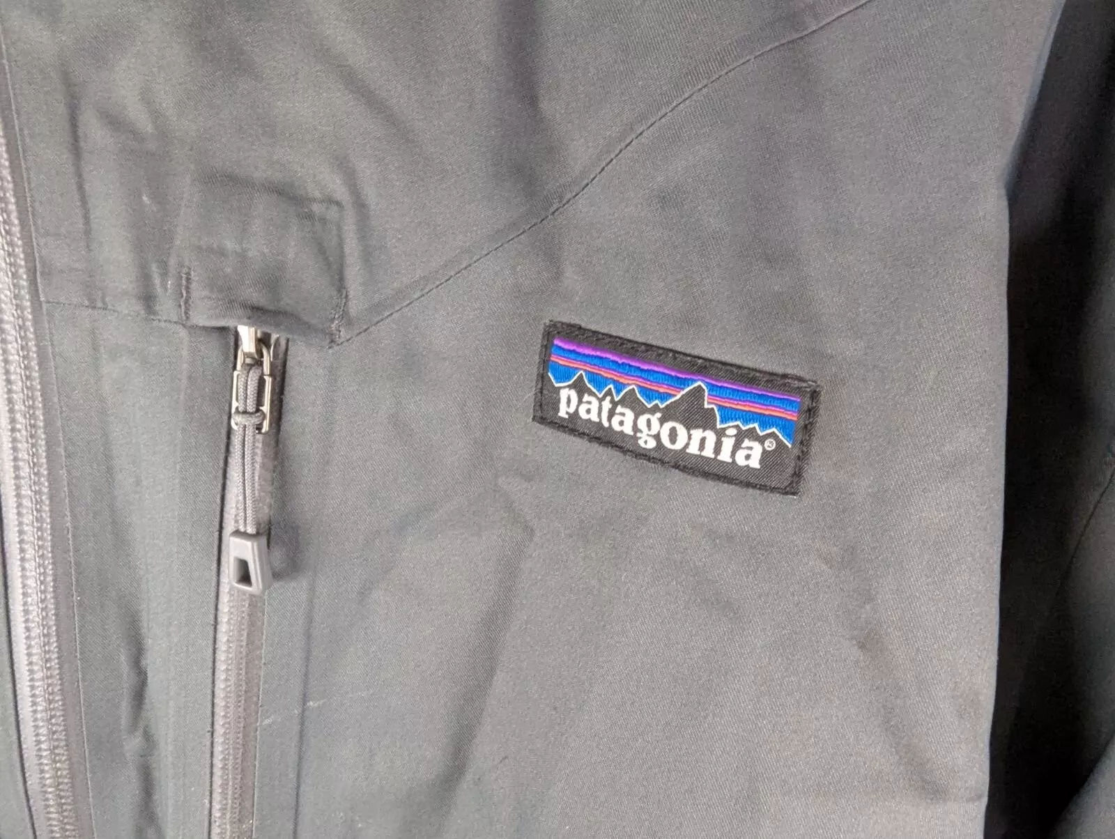 patagonia snowshot branded winter coat recco h2no shell jacket
