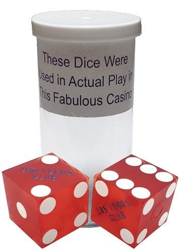 Authentic Las Vegas Casino 19mm Craps Dice Pairs - Matching Serial Numbers - Picture 69 of 125