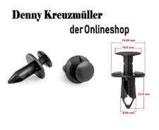 10 x Befestigung Clips Spreizniete Stoßstang...