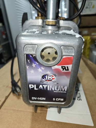 Bomba de vacío JB Industries Platinum DV-142N 5 CFM - Imagen 5 de 6