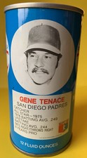 1977 Gene Tenace Oakland A's Athletics  RC Cola can vintage baseball Royal Crown