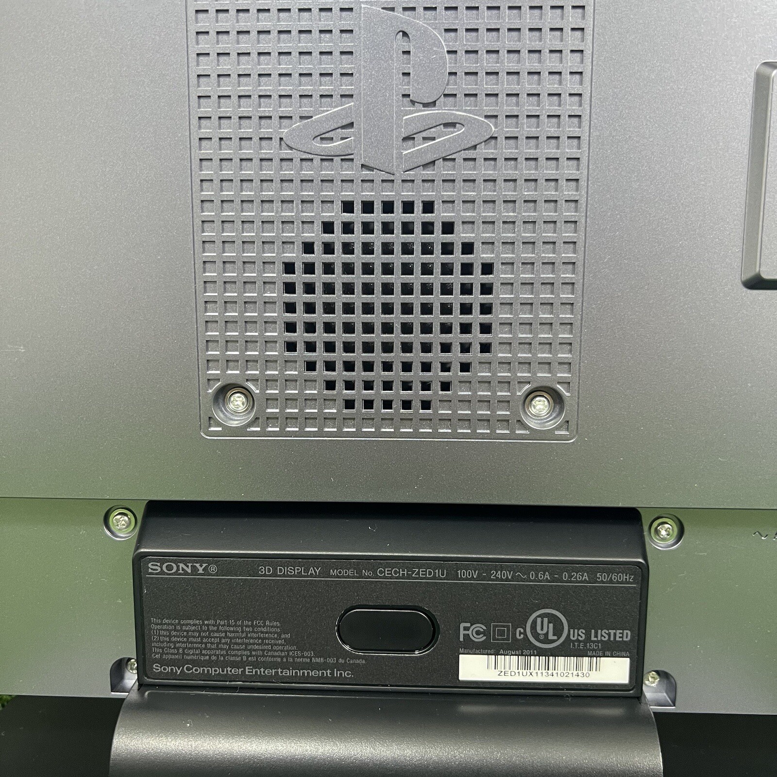 Sony PlayStation 3D Display Monitor PS3 TV + BOX + GLASSES CECHZED1U eBay