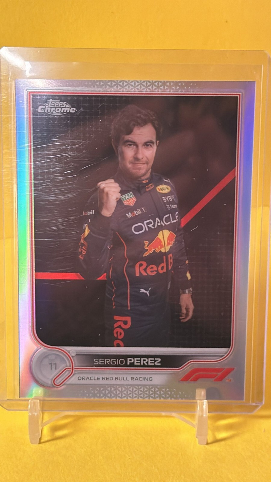 2022 Topps Chrome Formula 1 Refractor Sergio Perez #21