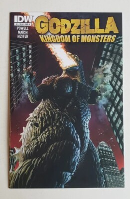 Godzilla Kingdom of Monsters #1 Cover By Alex Ross IDW Comics | eBay