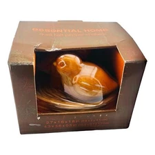 Essential Home Quail Salt and Pepper 3 Pc Set with Nest Ceramic 2.25" NRFB