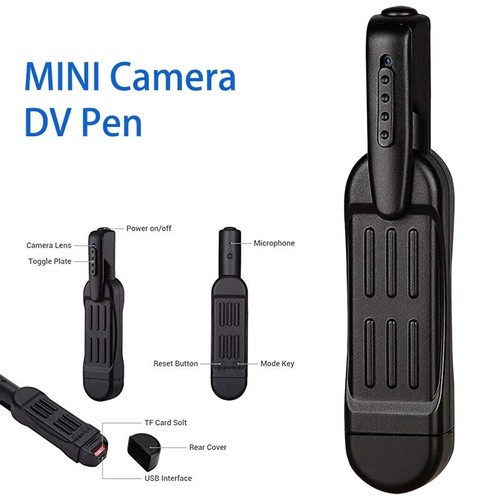 ✅ Mini Caméra Portable HD 1080P DVR Numérique Petite Poche Micro Vidéo USB Stylo - Photo 6/9