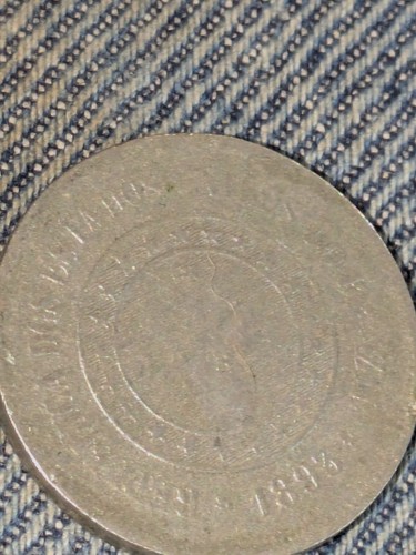 Brasil 1893 100 Reis Bueno - Imagen 3 de 3