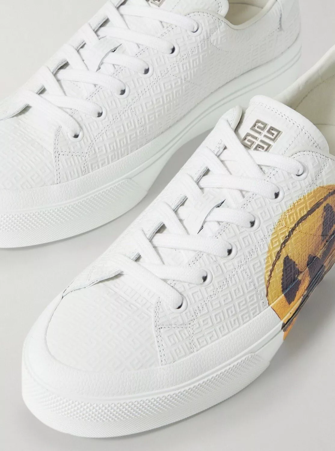 Baskets de sport homme Givenchy x Josh Smith City taille 12 (45) citrouille rare