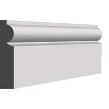 MDF TORUS MODERN ARCHITRAVE - 15mm | 18mm | 25mm DEPTH - VARIOUS LENGTHS