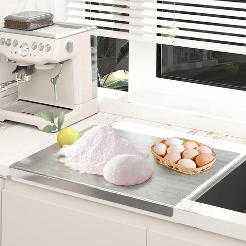 Stainless Steel Cutting Board 304 Heavy Duty Kneading Chopping Kitchen Tool New - Picture 8 of 10