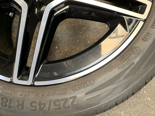 4 Orig Mercedes-Benz Sommerräder AMG 225/45 R18 91W B 247 A 177 A1774011500 1454 - Bild 7 von 8
