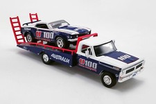 1969 Ford Mustang Trans Am Ford F-350 Ramp Truck 164 Scale Diecast Car