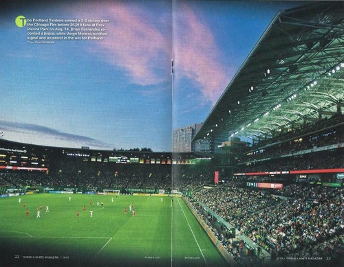 Portland Timbers 'Green & White' MLS Soccer/Football Program Volume 8, Issue 14 - Picture 3 of 5